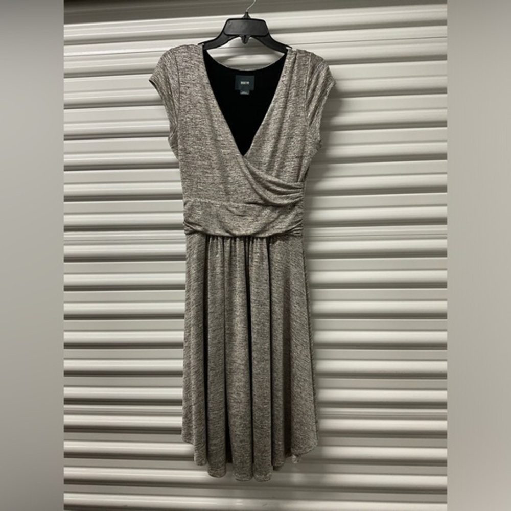 Anthropologie Mauve Dress Size S